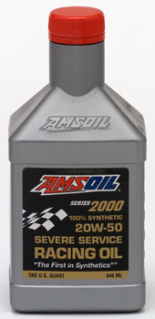 Series 2000 Synthetic 20W-50 Racing Oil