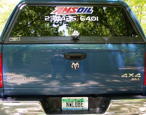 NWLube License Plate